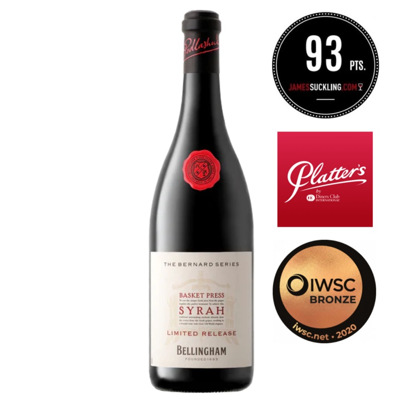 Bellingham Wines Bernard Series Basket Press Syrah 2020