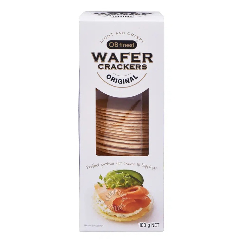 OB Finest Wafer Crackers|Original|Original Gluten Free