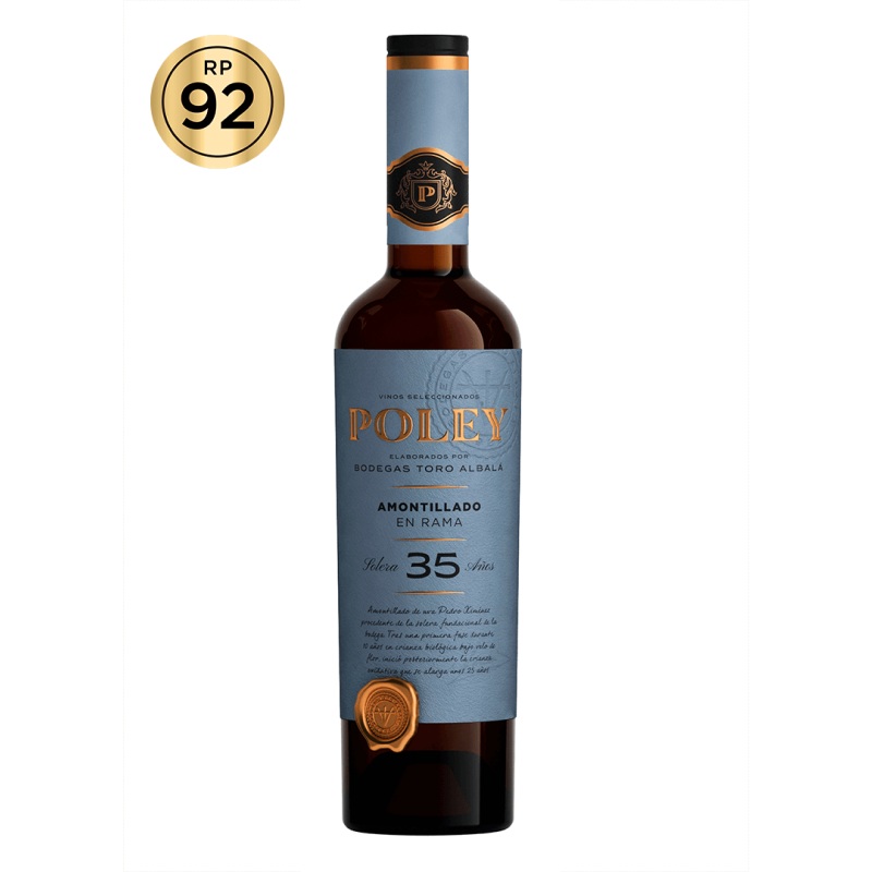Bodegas Toro Albala Marques de Poley Amontillado En Rama 35 Anos 500ML Jennie