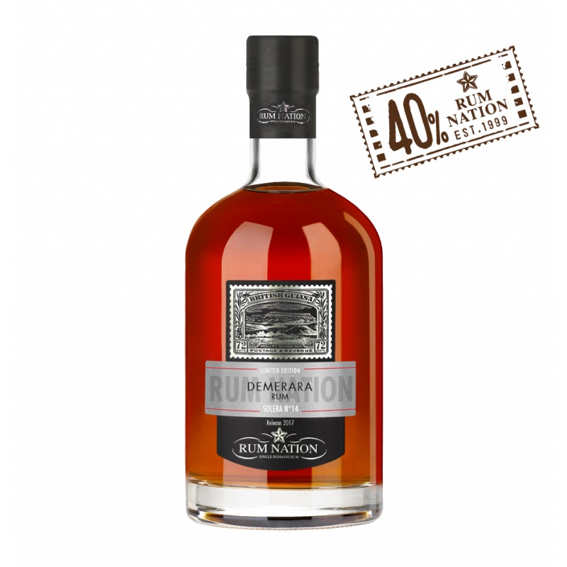 Rum Nation Demerara Solera No 14 700ML