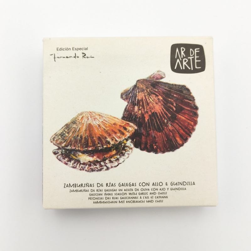 Ar De Arte Small Scallops Garlic And Chilli