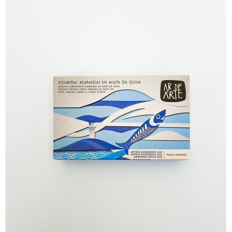 Ar De Arte Small Smoked Sardines In Olive Oil
