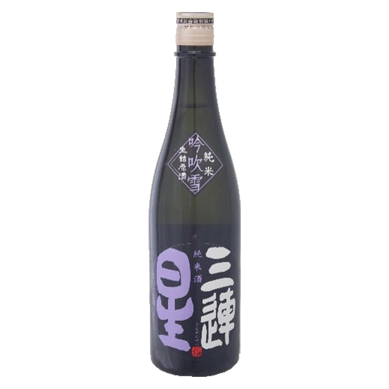 Mifuku Sanrensei Junmai Black Ginfubuki 720ML
