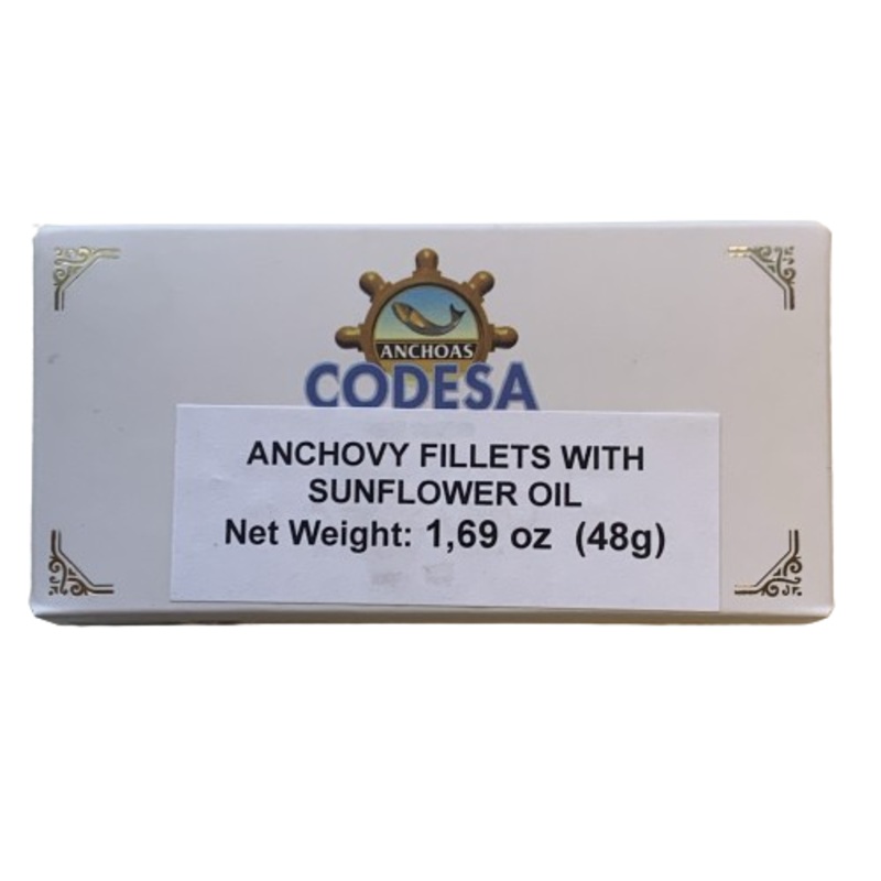 Codesa Serie Oro Tinned Anchovy Fillet in Sunflower Oil