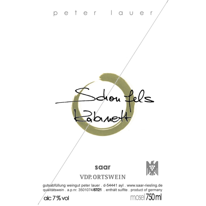 Peter Lauer Fass 111 ‘Schonfels’ Kabinett 2022