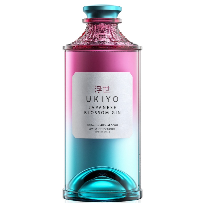 Ukiyo Japanese Blossom Gin 700ML