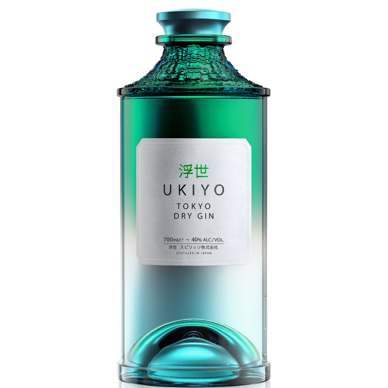 Ukiyo Japanese Tokyo Dry Gin 700ML