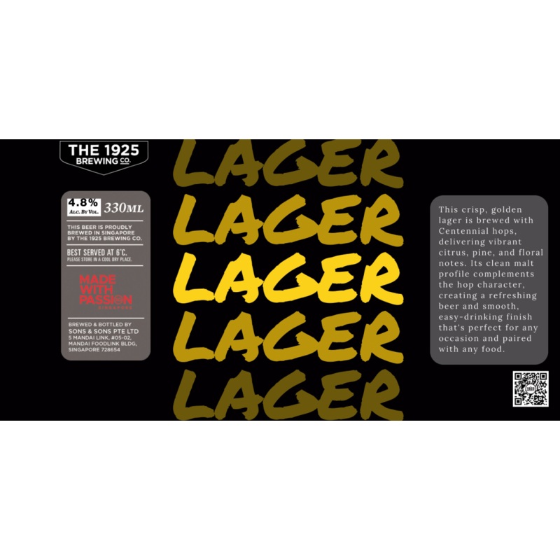 1925 Brewing Co. 1925 Lager [3L Keg]