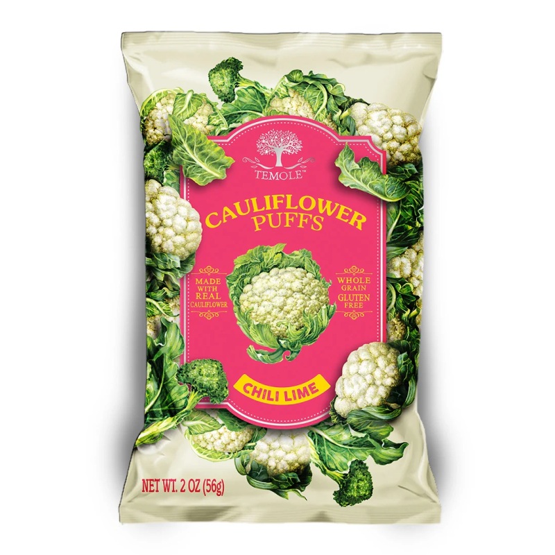 Temole Cauliflower Puffs Chilli Lime 56G