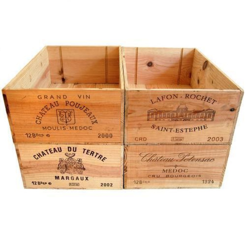 Wooden Wine Crate
