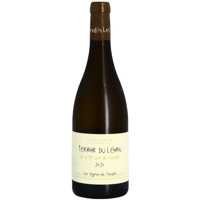 Les Vignes de Paradis Terroir du Leman Un P’tit Coin de Paradis 2020