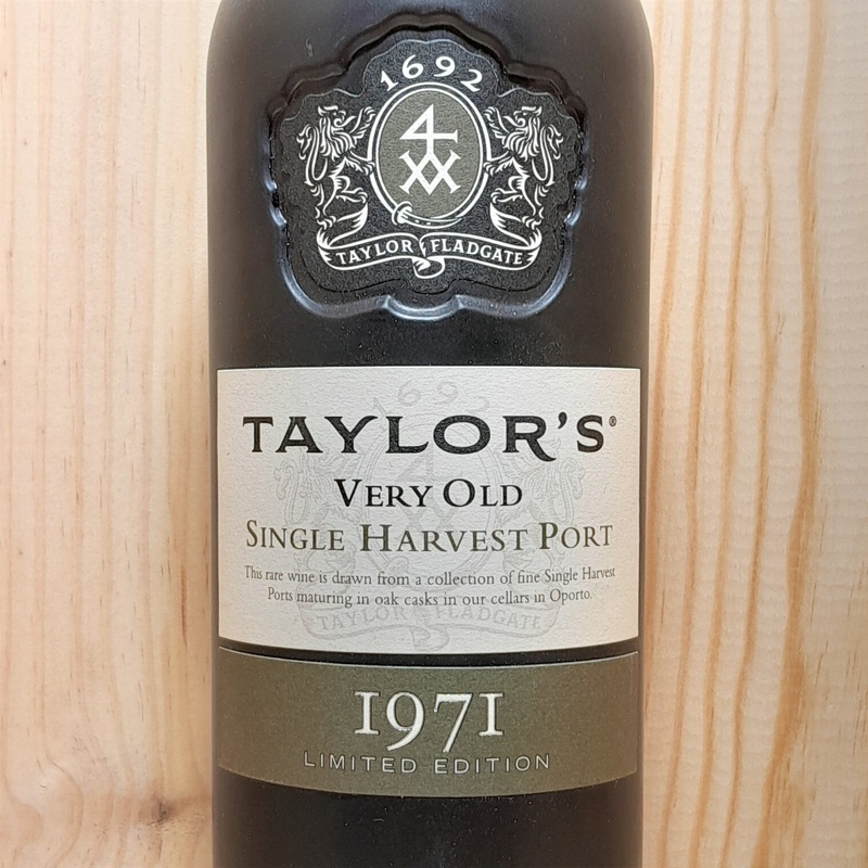 Taylors 1971 Very Old Single Harvest Port