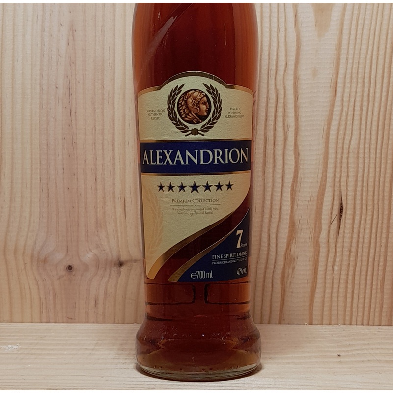 Alexandrion 7 Stars Brandy 70cl