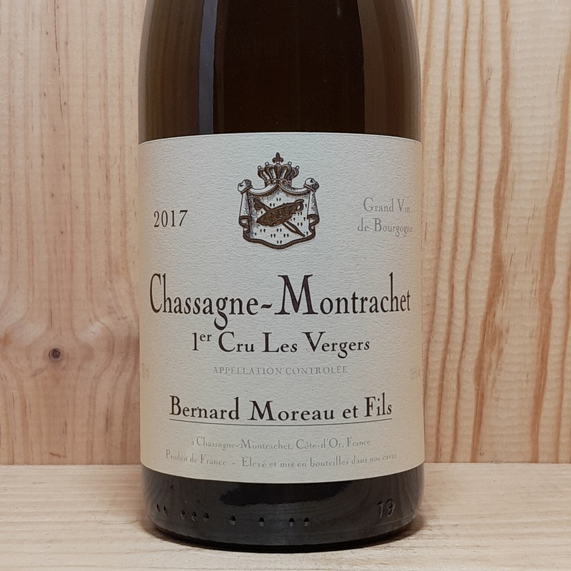 Bernard Moreau et Fils Chassagne-Montrachet 1er Cru Les Vergers 2017