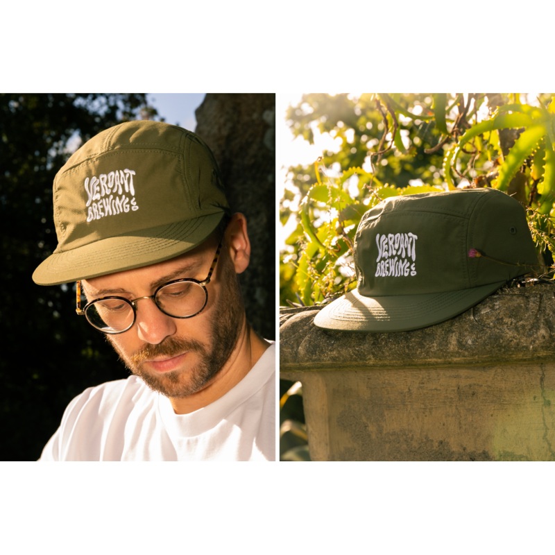 Back to Nature 5 Panels Cap – Green