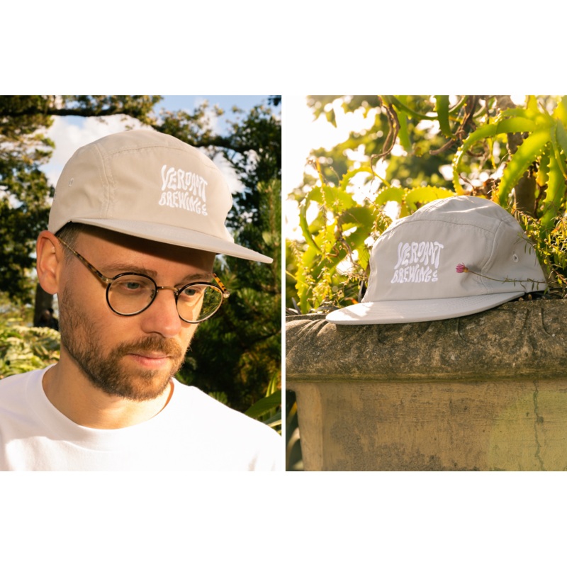 Back to Nature 5 Panels Cap – Grey