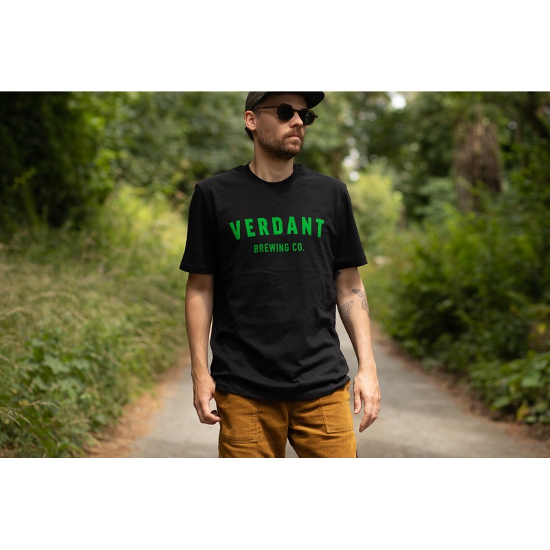 Classic Verdant Logo T-Shirt – Black