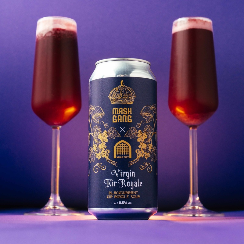 Virgin Blackcurrant Kir Royale – Mash Gang x Vault City