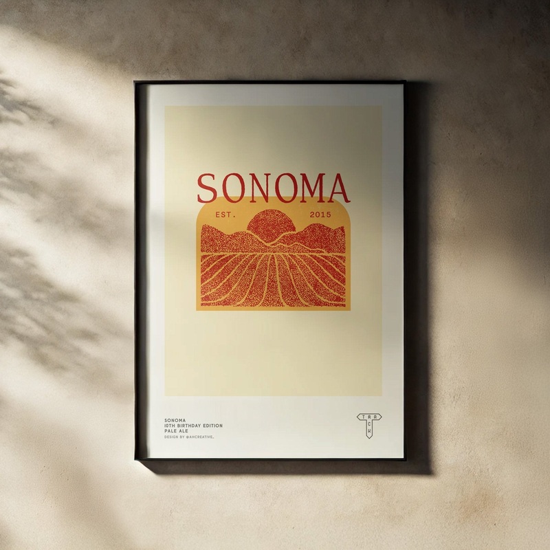 10 Years: Heritage of Sonoma Print