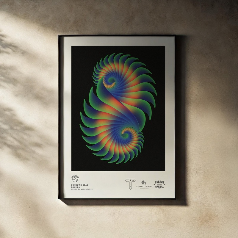 Unknown Seas | Digital NZ Print
