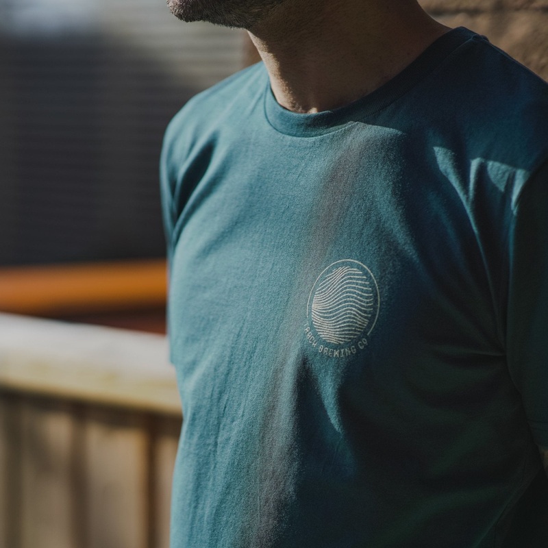 Wave Logo T-Shirt – Stargazer & Off-White