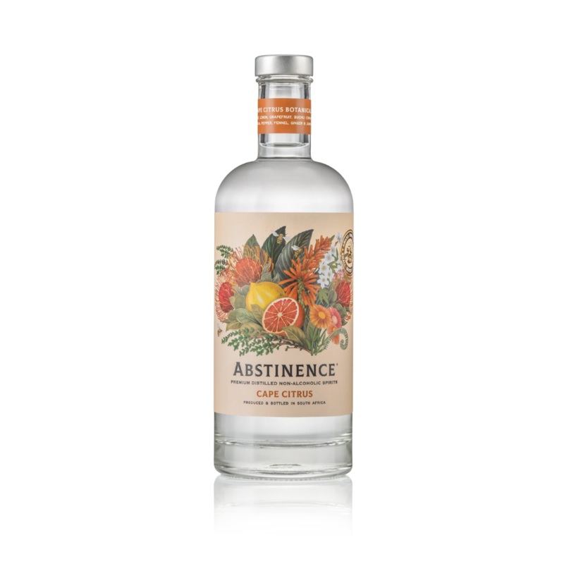 Abstinence – Cape Citrus – Alcohol-Free Gin – 75cl