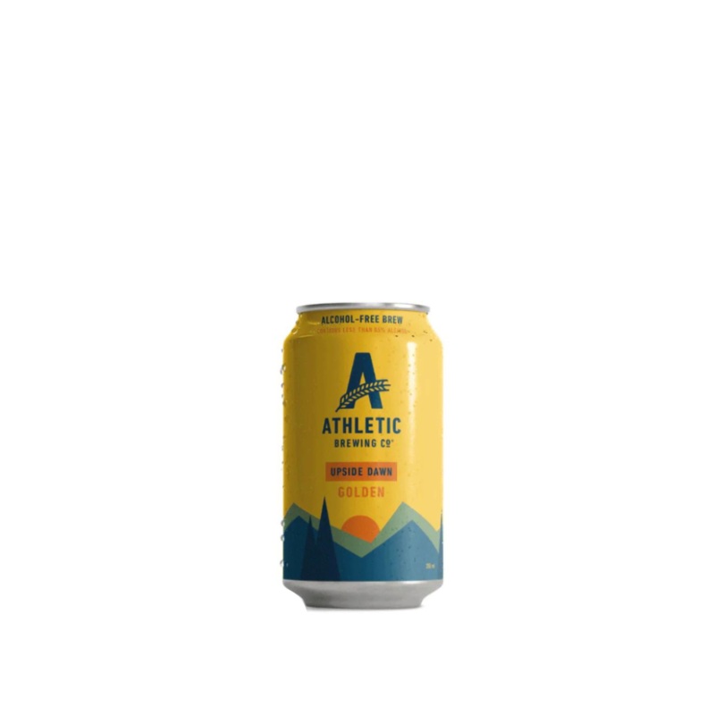 Athletic Brewing Company – Upside Dawn Golden Ale – 35cl
