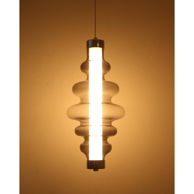 Aurora Globe Pendant Light – Smoke
