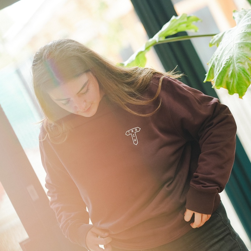 Logo Sweatshirt – Mahogany|Small|Medium|Large|XL|XXL
