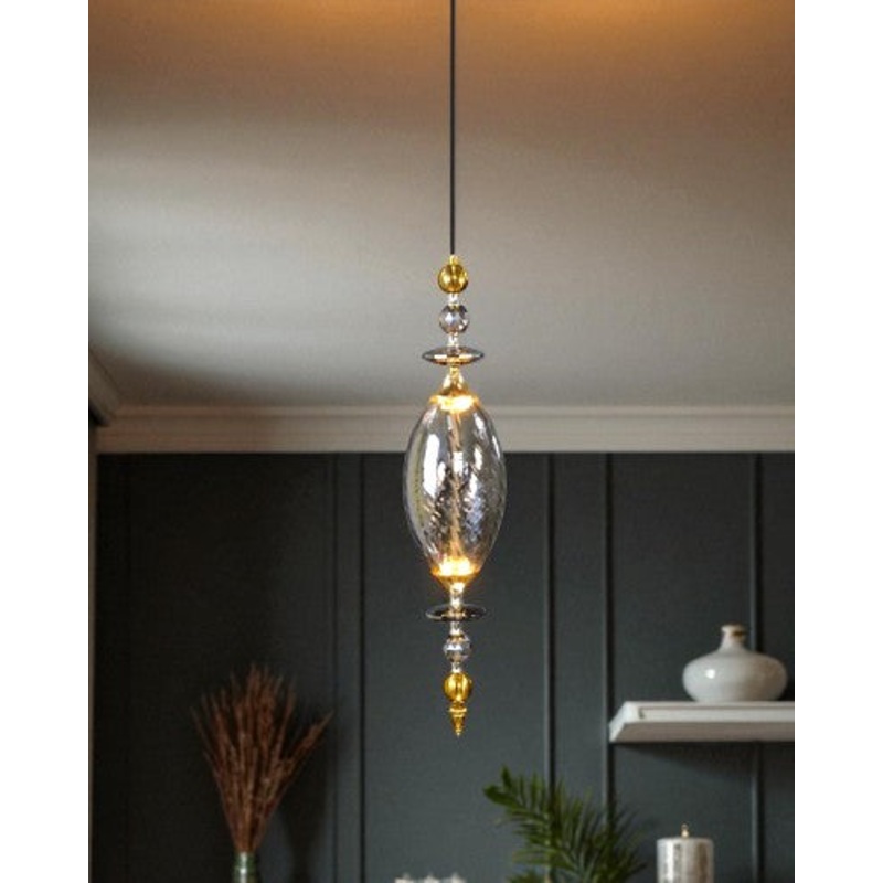 Regal Prism Pendant Light – Smoke