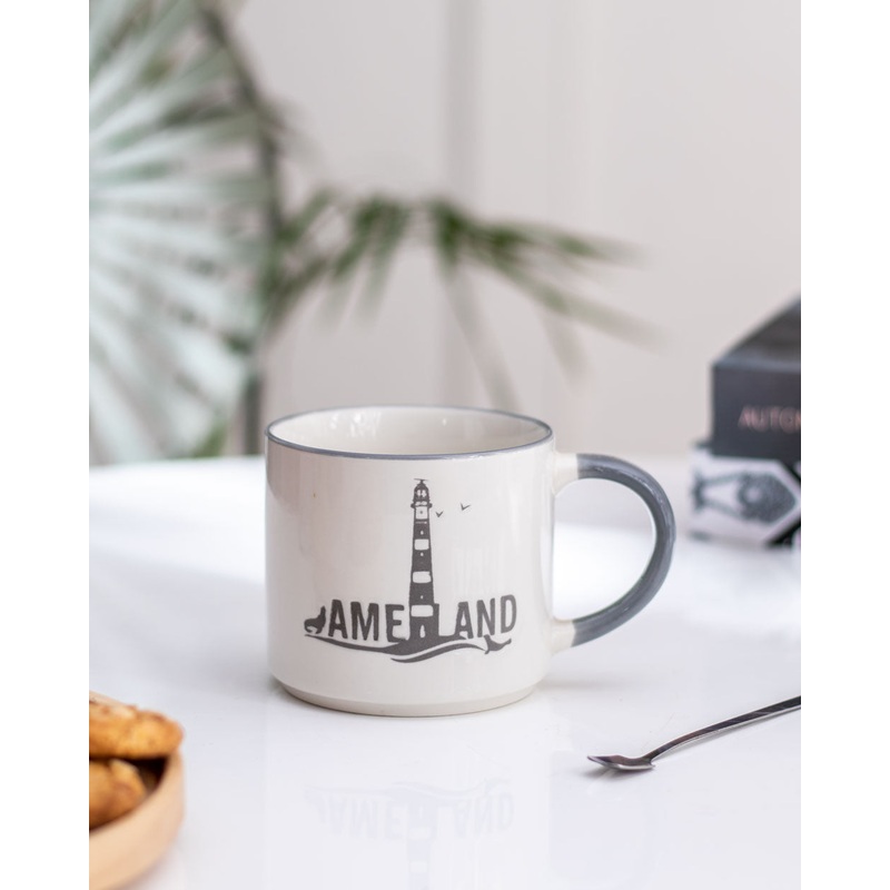 ‘Ameland’ Coffee Mug – Grey
