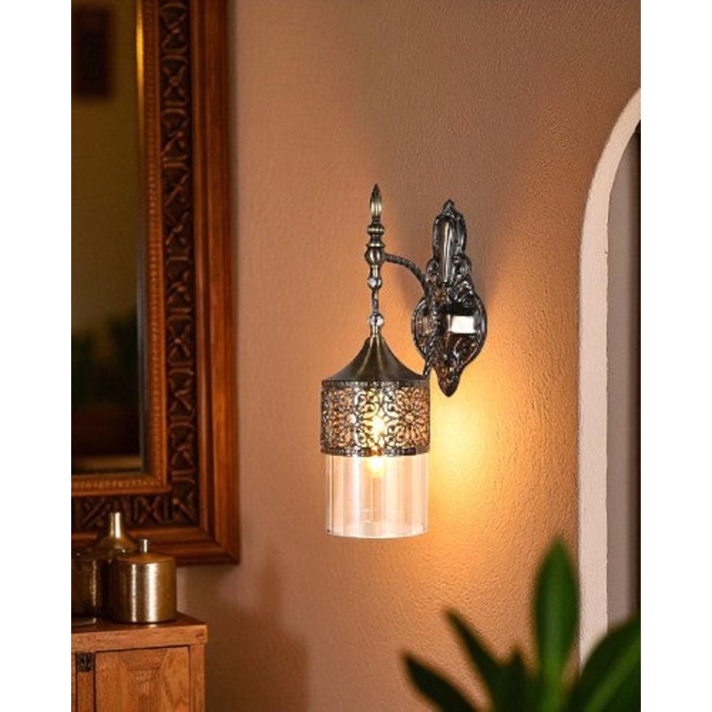 Antique Moroccan Wall Lantern