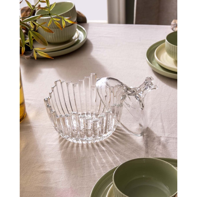 Crowned Crystal Candy Buffet Jar