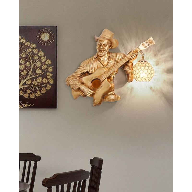 Guitarist Wall Sconce