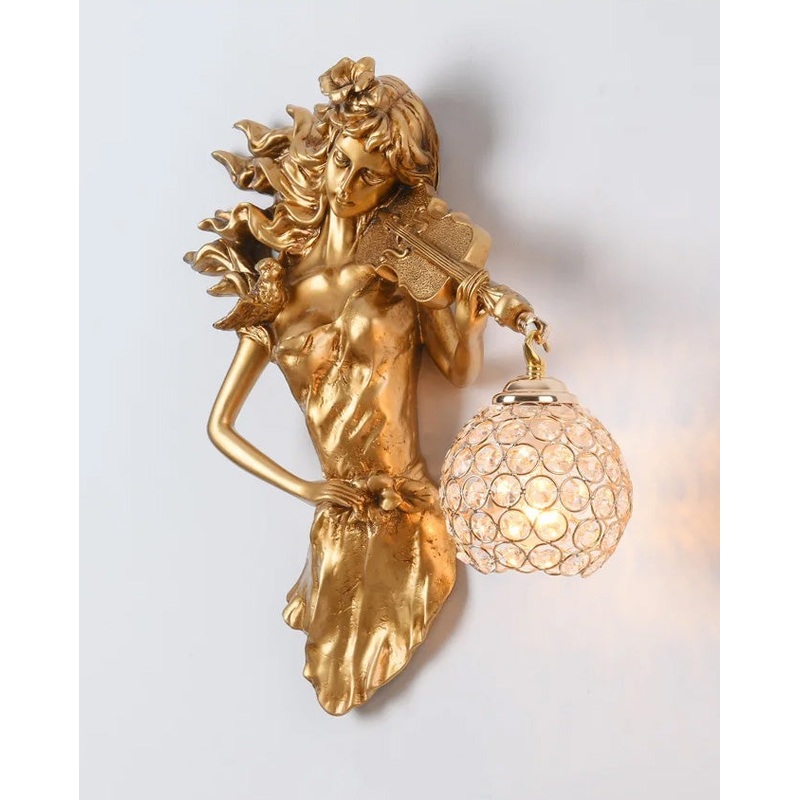 Musical Lady Wall Sconce