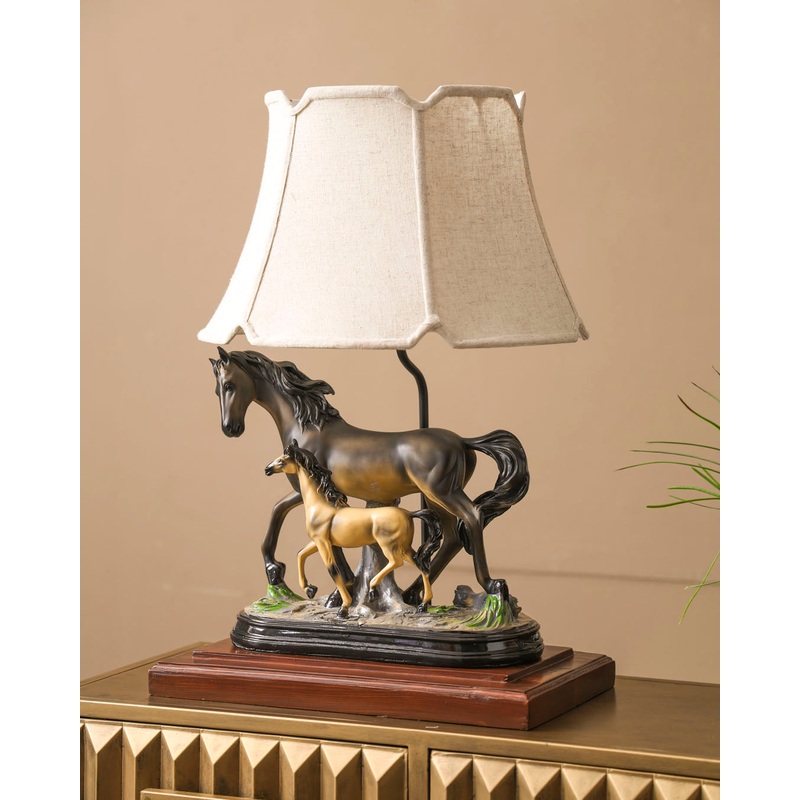 ‘The Equine Guardian’ Horse Table Lamp
