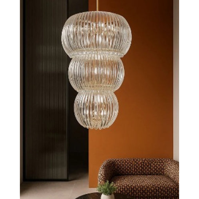 Verona Tiered Glass Chandelier