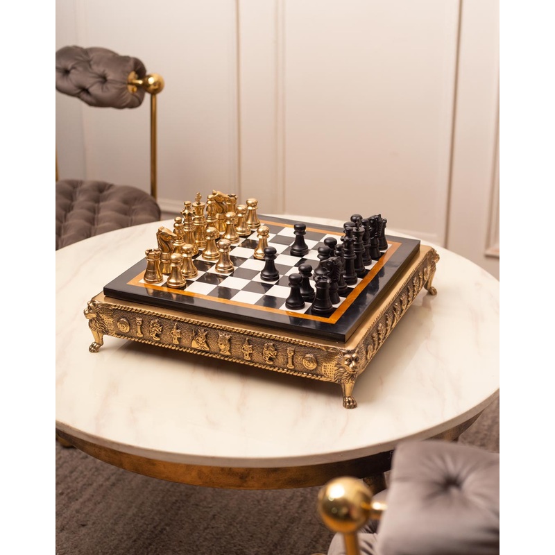 Vintage Regency Traditional Chess Set