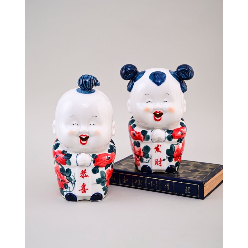 Blissful Blessing Kids Figurines – Set Of 2