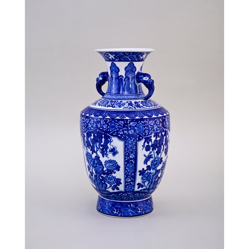 Emperors Floral Harmony Porcelain Vase