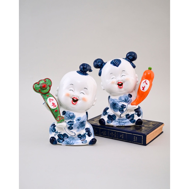 Joyful Fortune Kids Figurines – Set Of 2