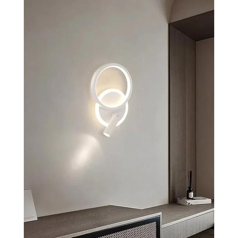 Round LED Spot Wall LIght – White