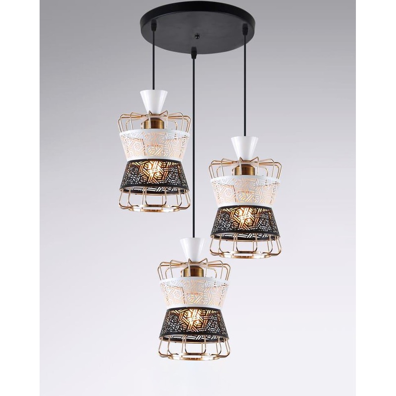 Starry Night Cage Pendant Light – Clear