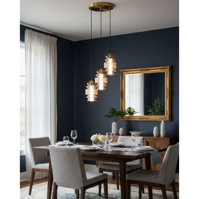 Cascade Prism Pendant Light
