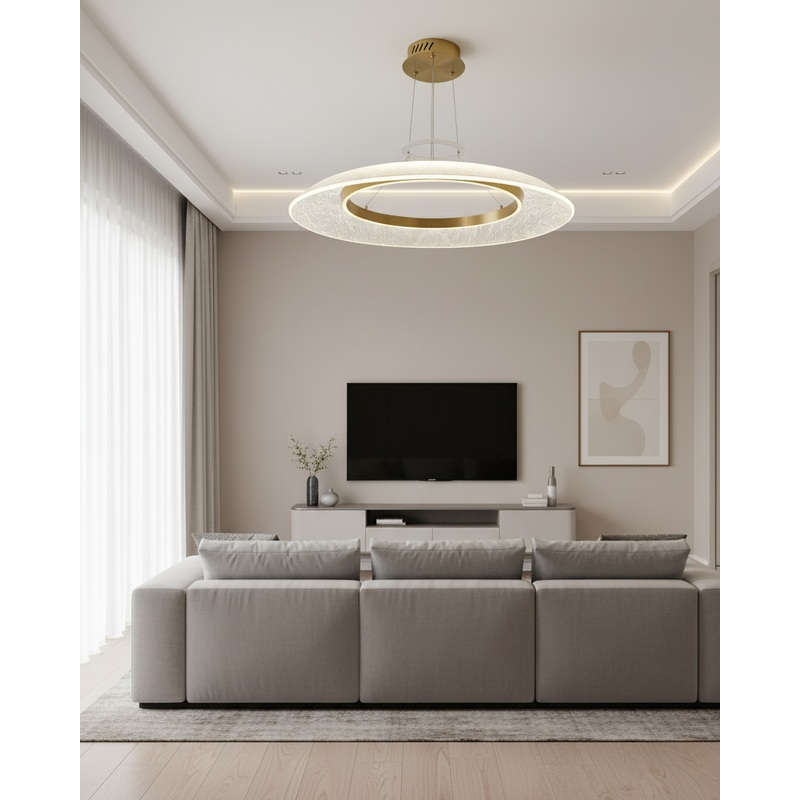 Celestia Halo Ring Chandelier