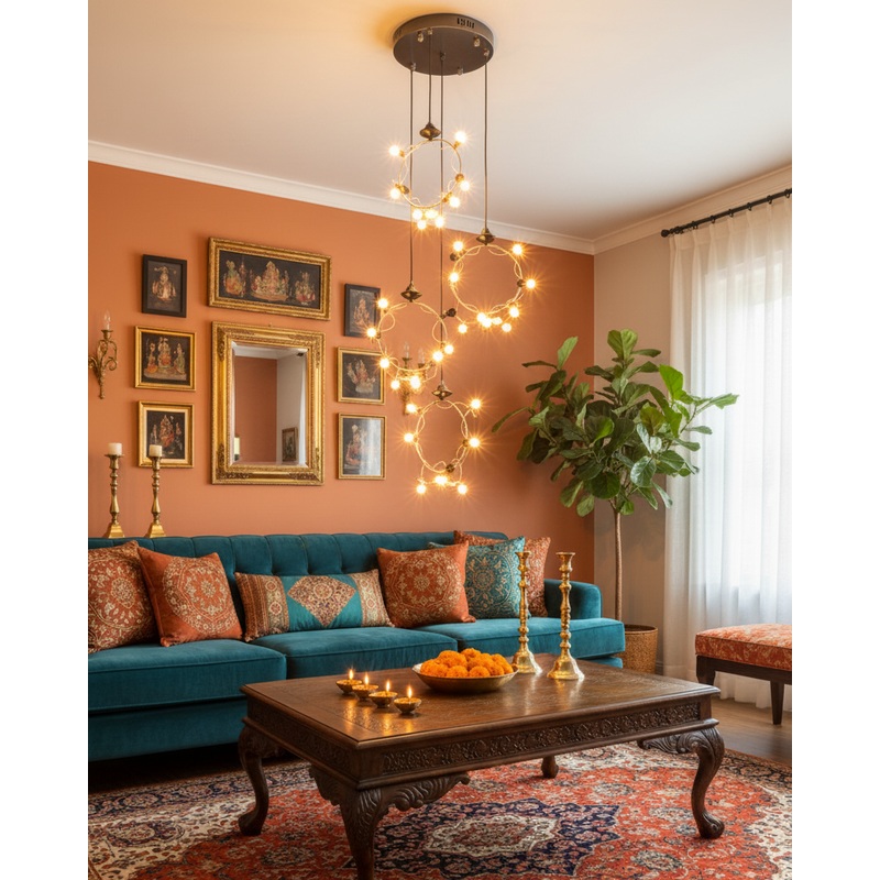Celestial Rings Pendant Light