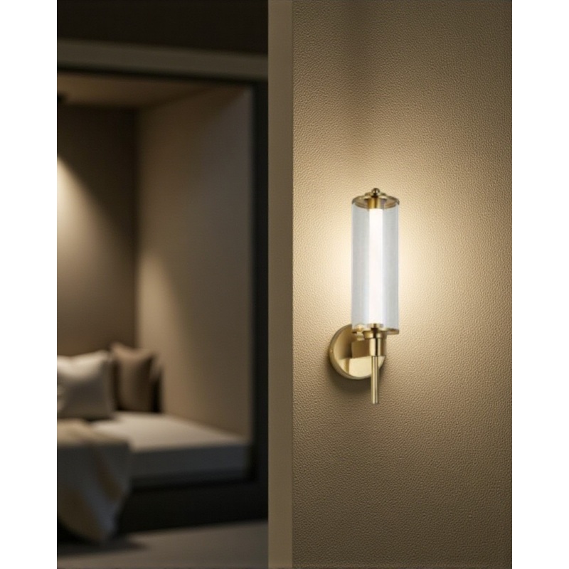 Golden Glow Wall Light