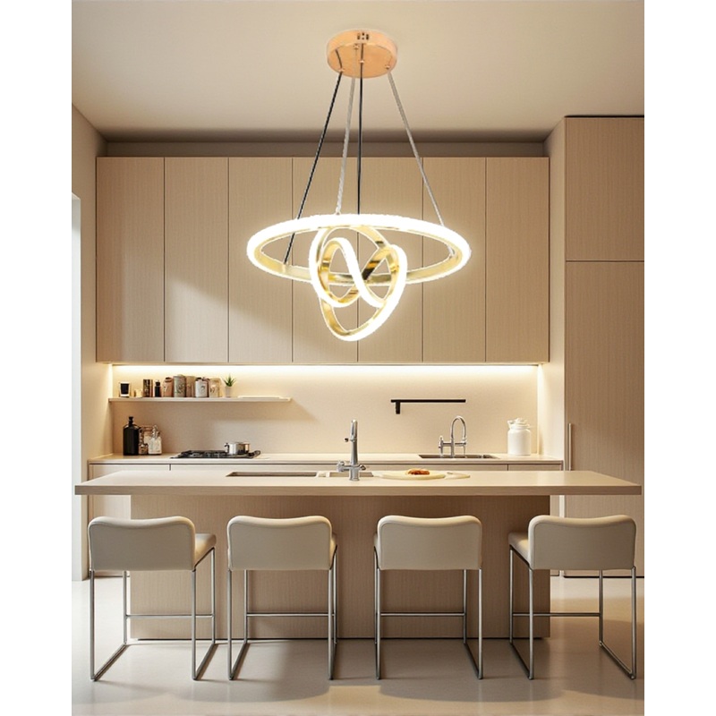 Infinity Ring LED Chandelier