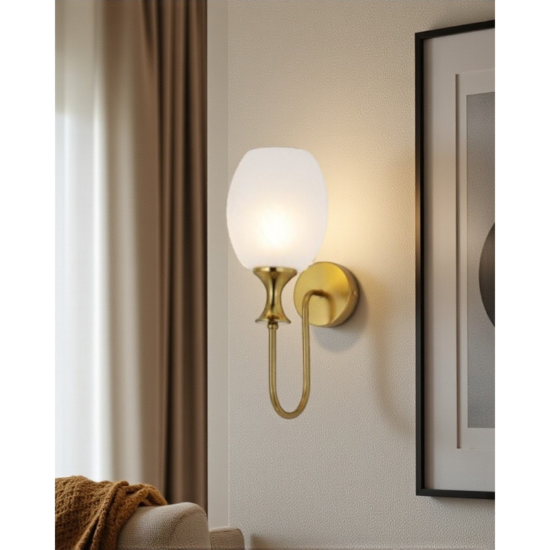 Luminous Globe Wall Light