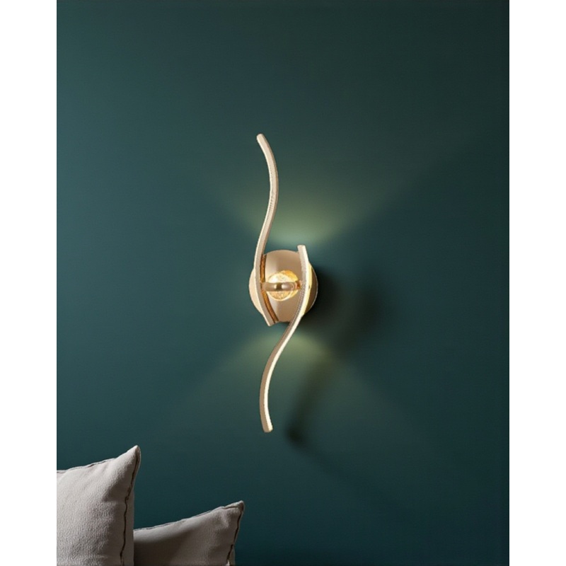 Wave Glow LED Wall Light